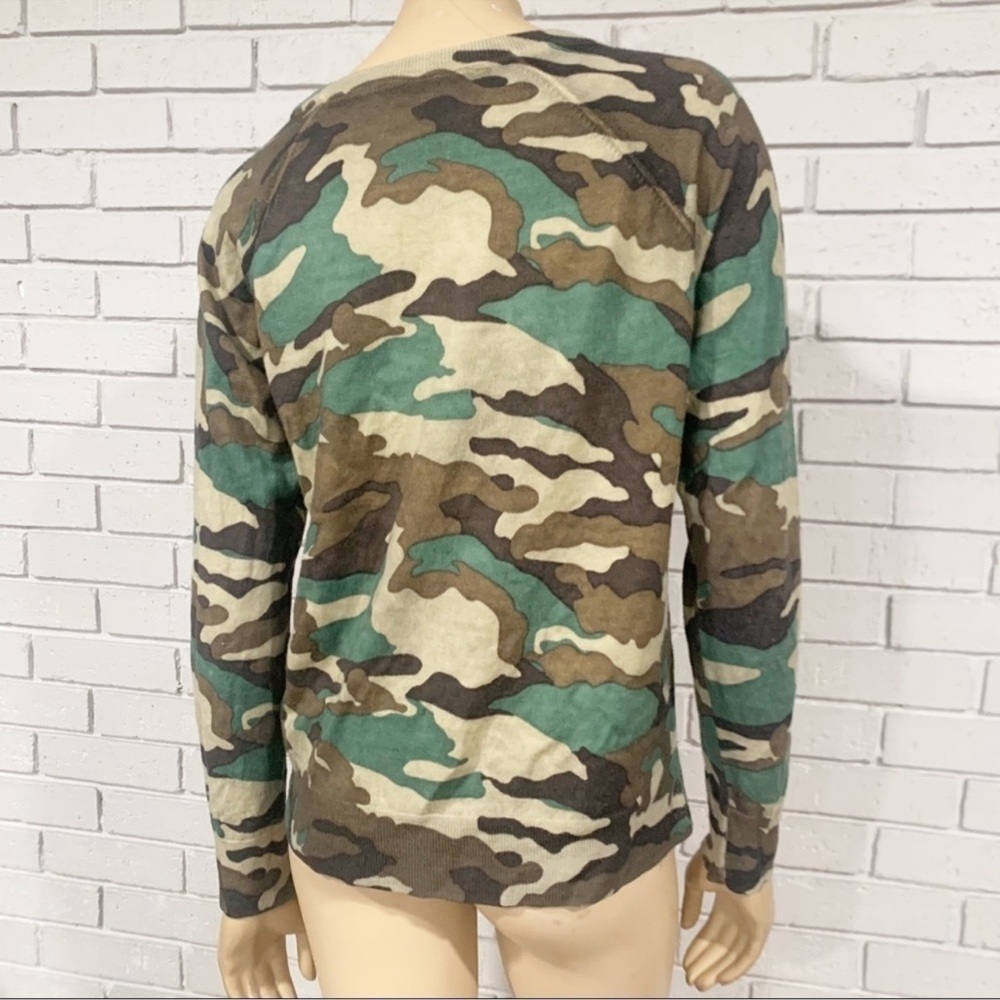 J.Crew Women’s‎ Wool Camo Sweater - Picture 4 of 5